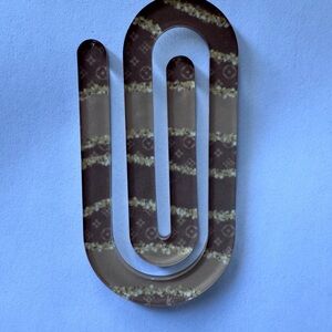 Luxurious Patterned Paperclip Bookmark
